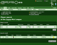 Player search