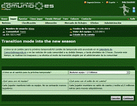 Modalidades adicionales para cambio de temporada