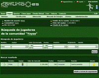 Screenshot Búsqueda de jugadores